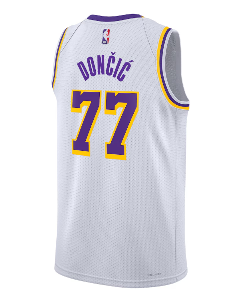 Luka Doncic White Jersey