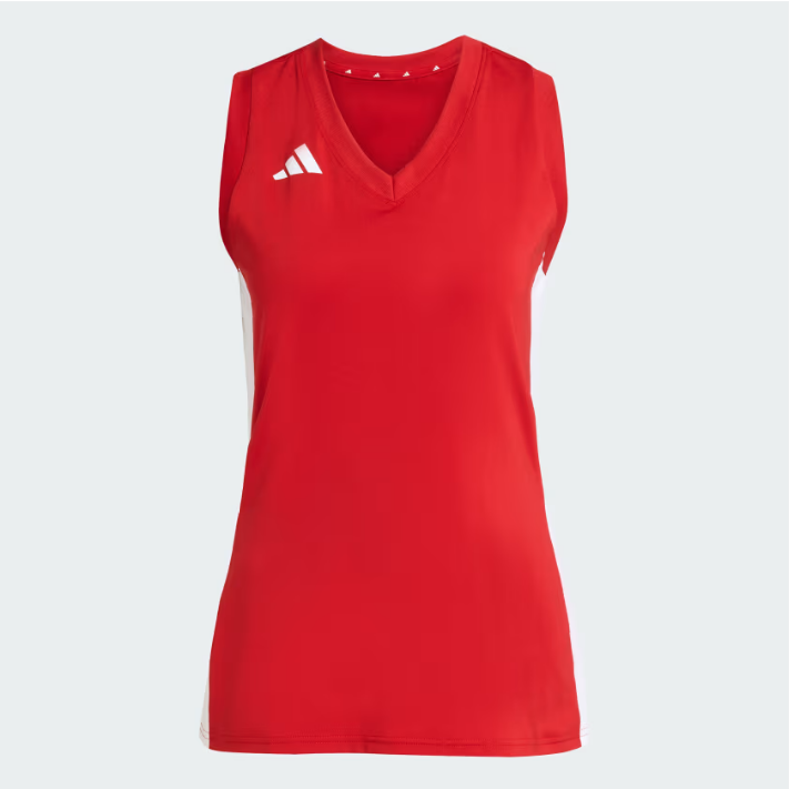Camisola de voleibol sem mangas Quickset Red
