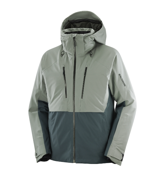 BRILLIANT Insulated Hooded Jacket Green