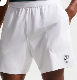 NikeCourt Advantage Shorts White